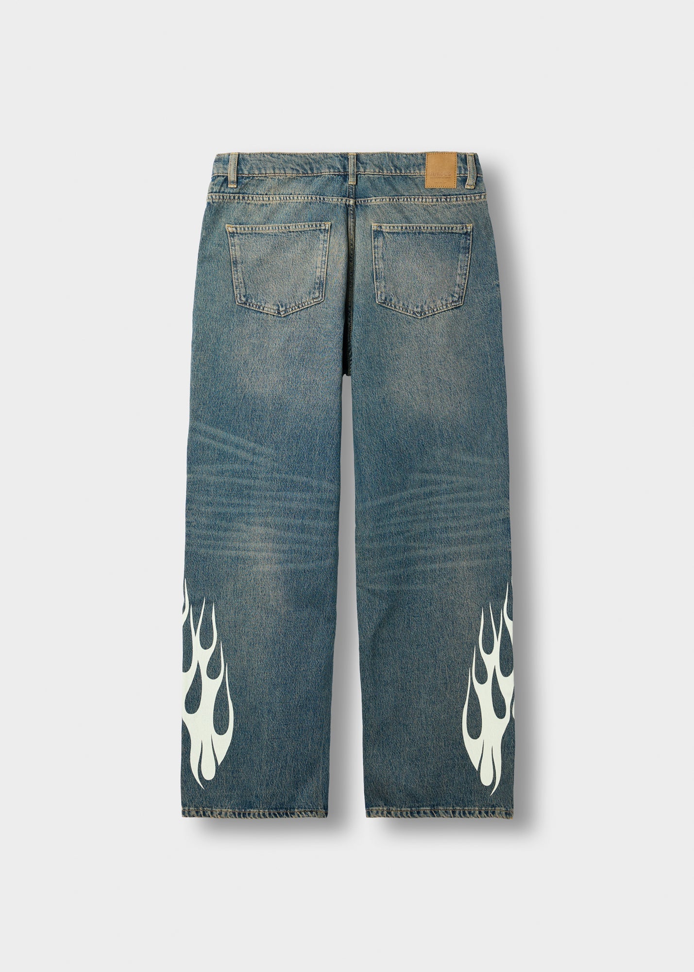 Vince Flame Baggy Jeans