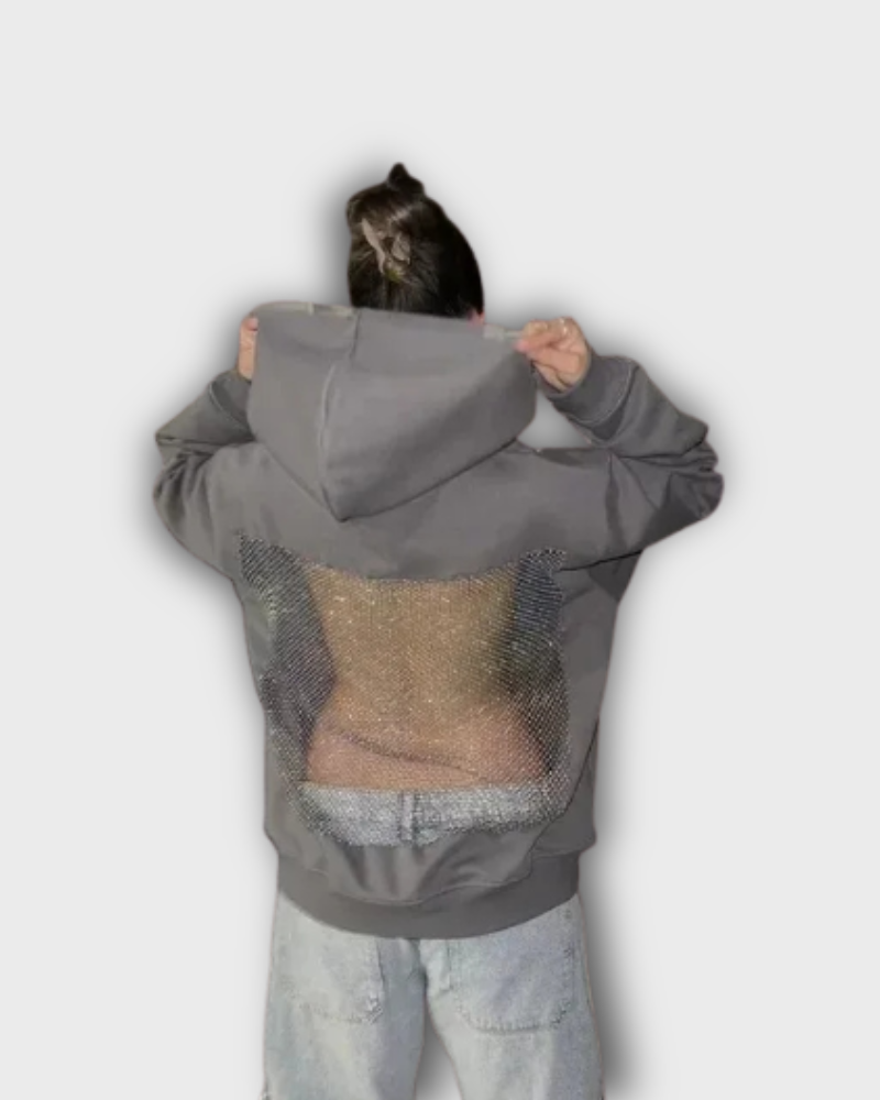 CRYSTAL MESH | HOODIE