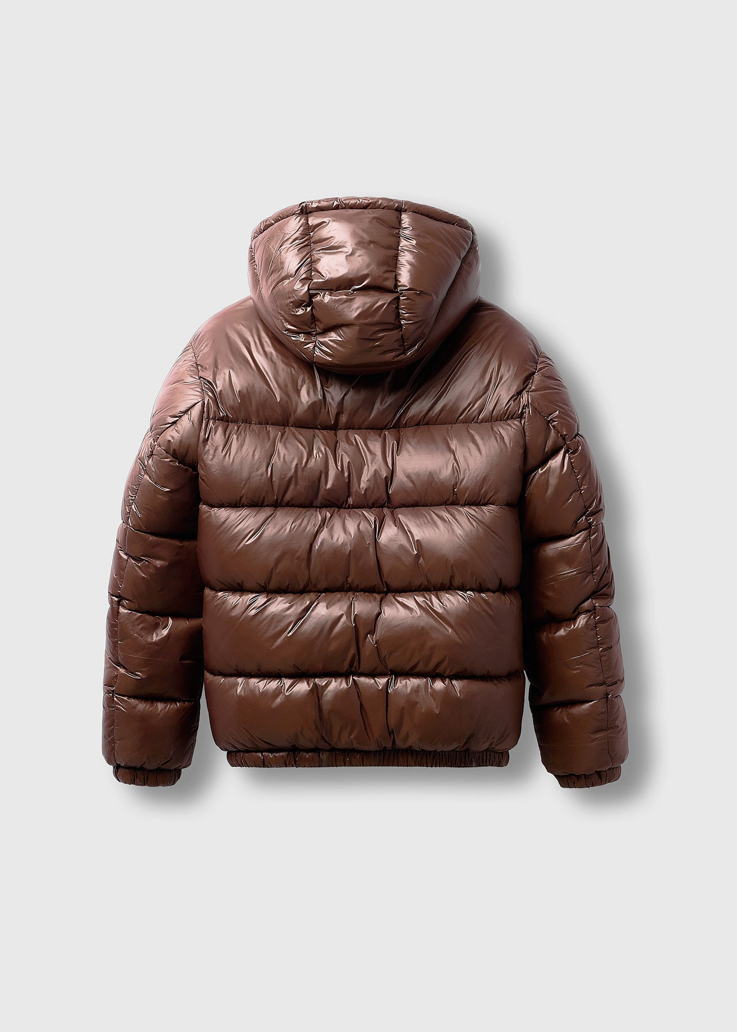 Glossy Puffer Jacket