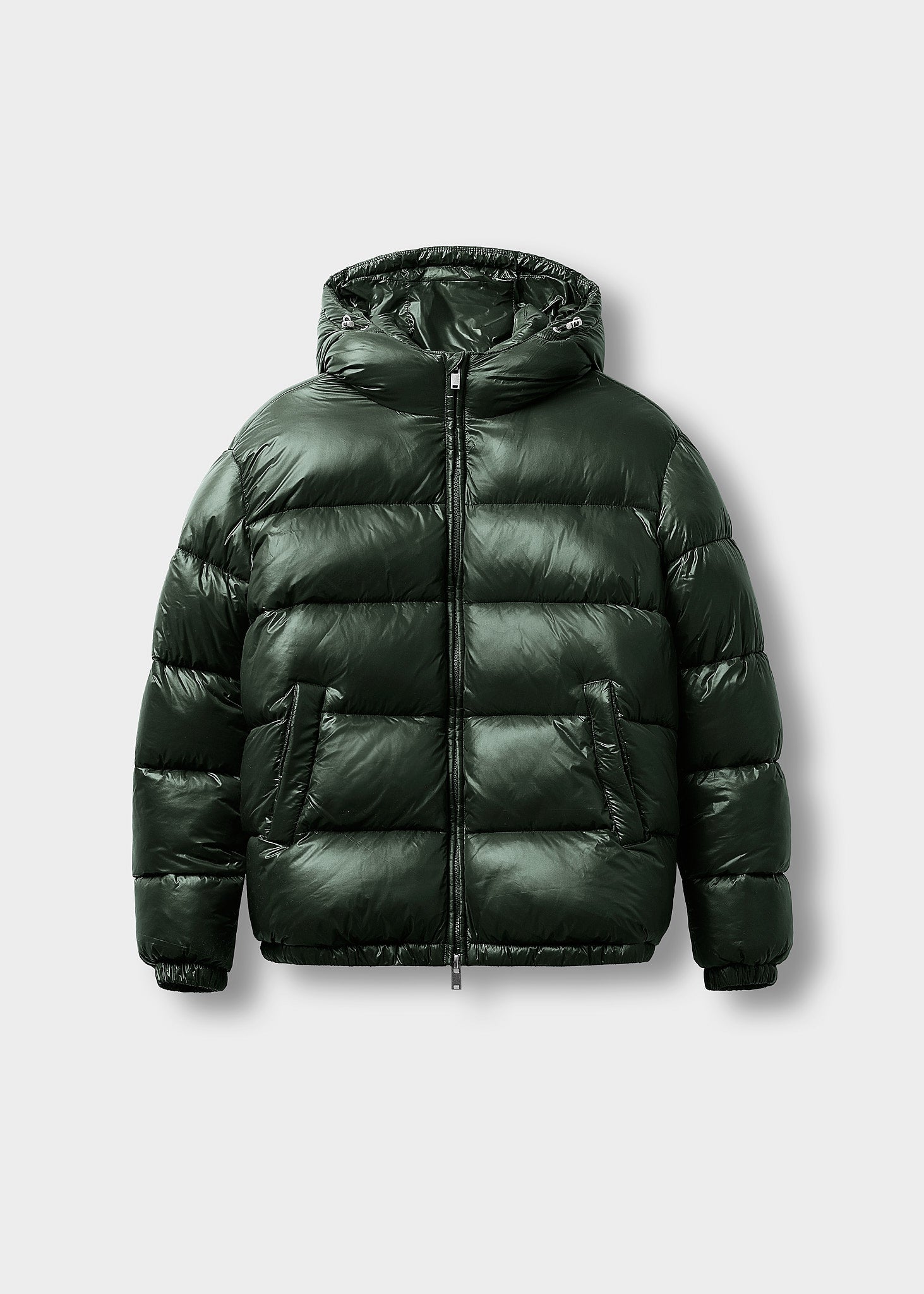 Glossy Puffer Jacket