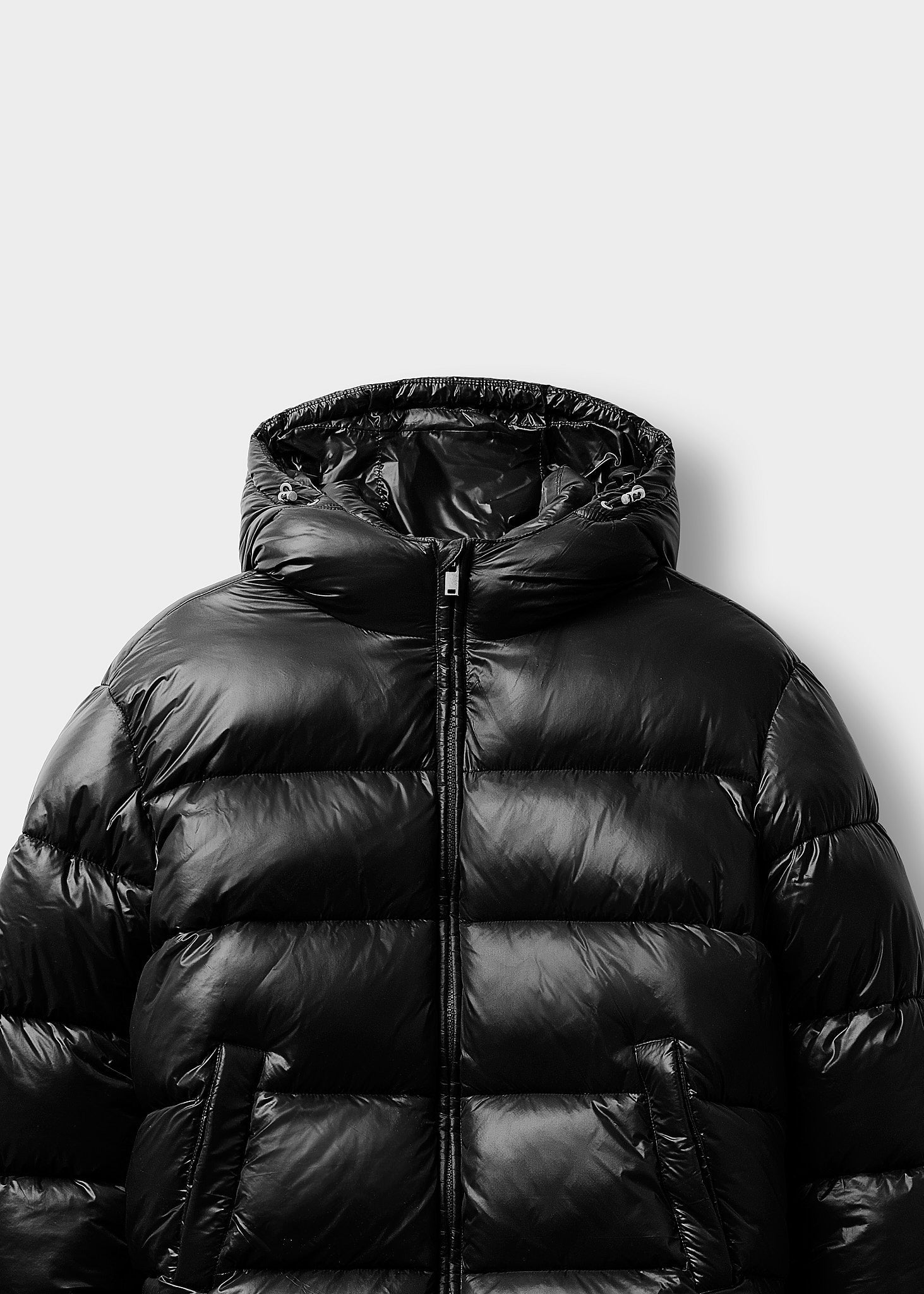 Glossy Puffer Jacket