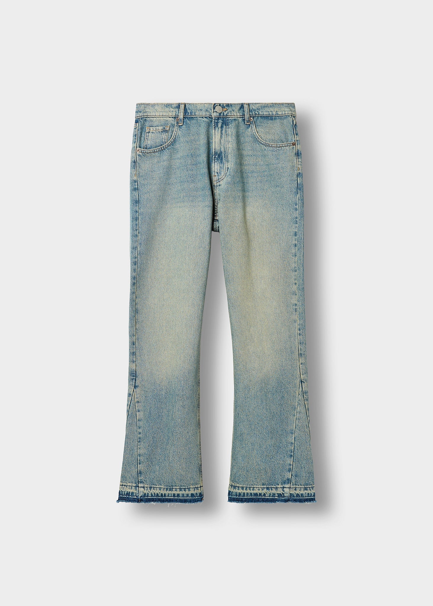 Tony Flared Open Hem Jeans