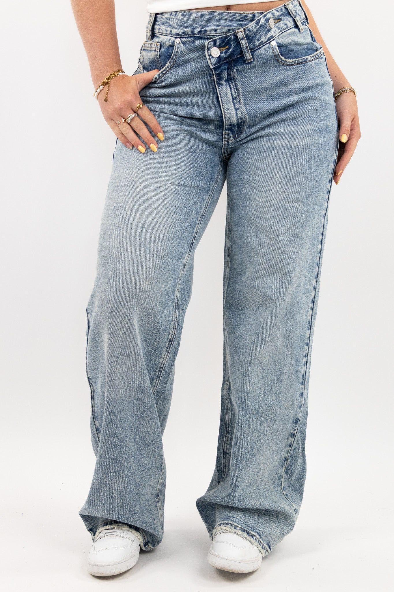 Seren wide leg jeans - stretch