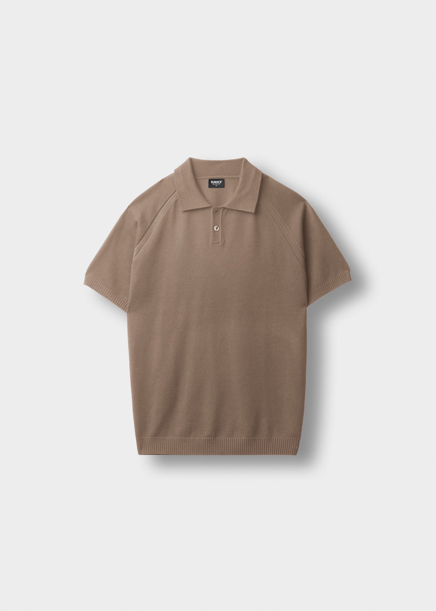 Fine Knit Polo T-Shirt
