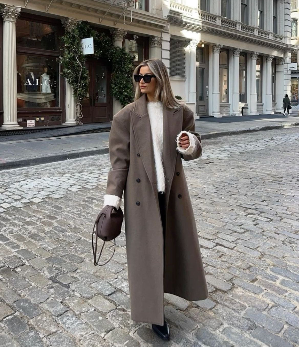 Juna | Long oversized coat