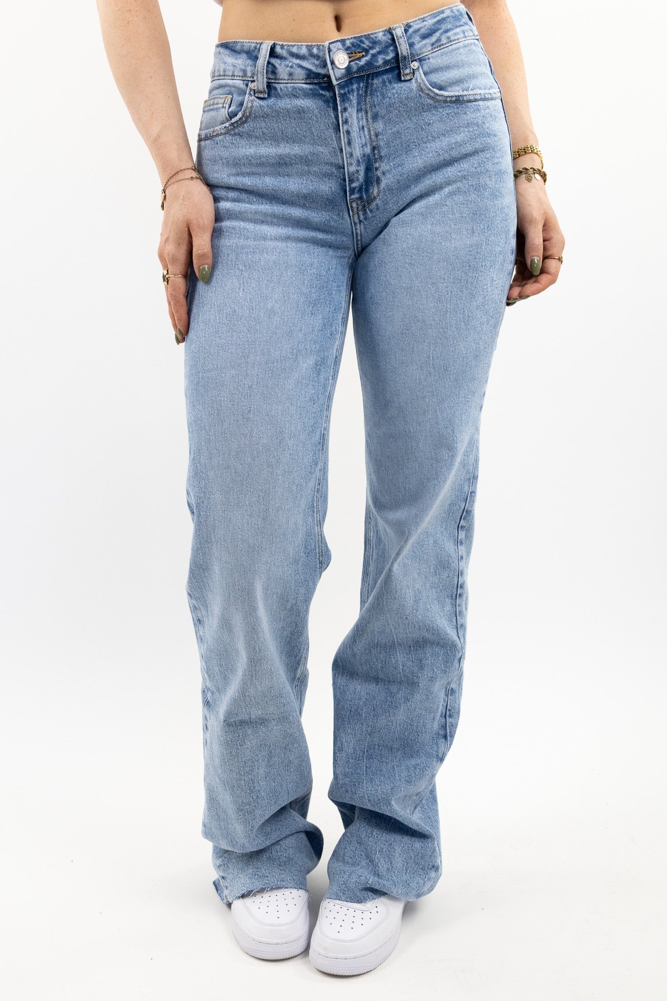 Leah mid waist jeans tall - stretch
