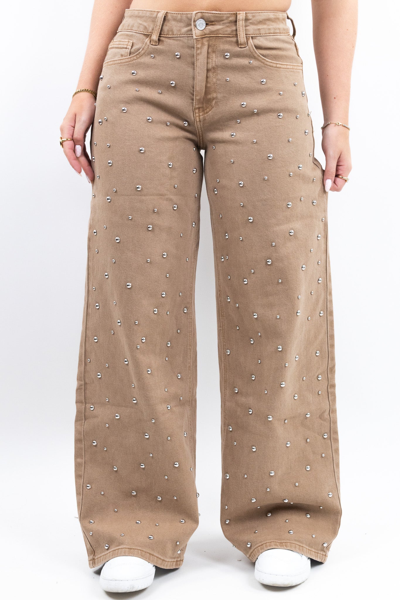 Studded Baggy Jeans