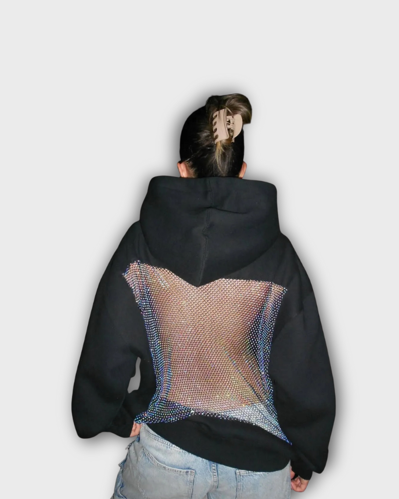 CRYSTAL MESH | HOODIE