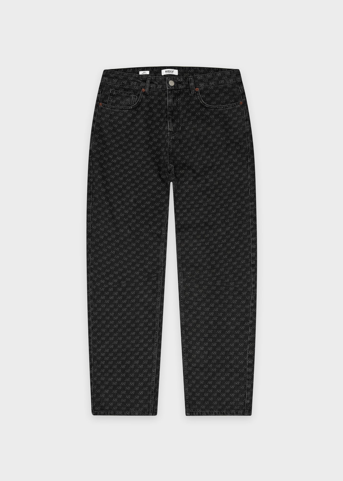 Vito Baggy Monogram Jeans