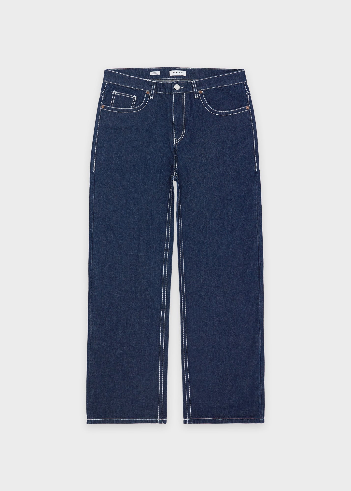 Vince Contrast Baggy Jeans