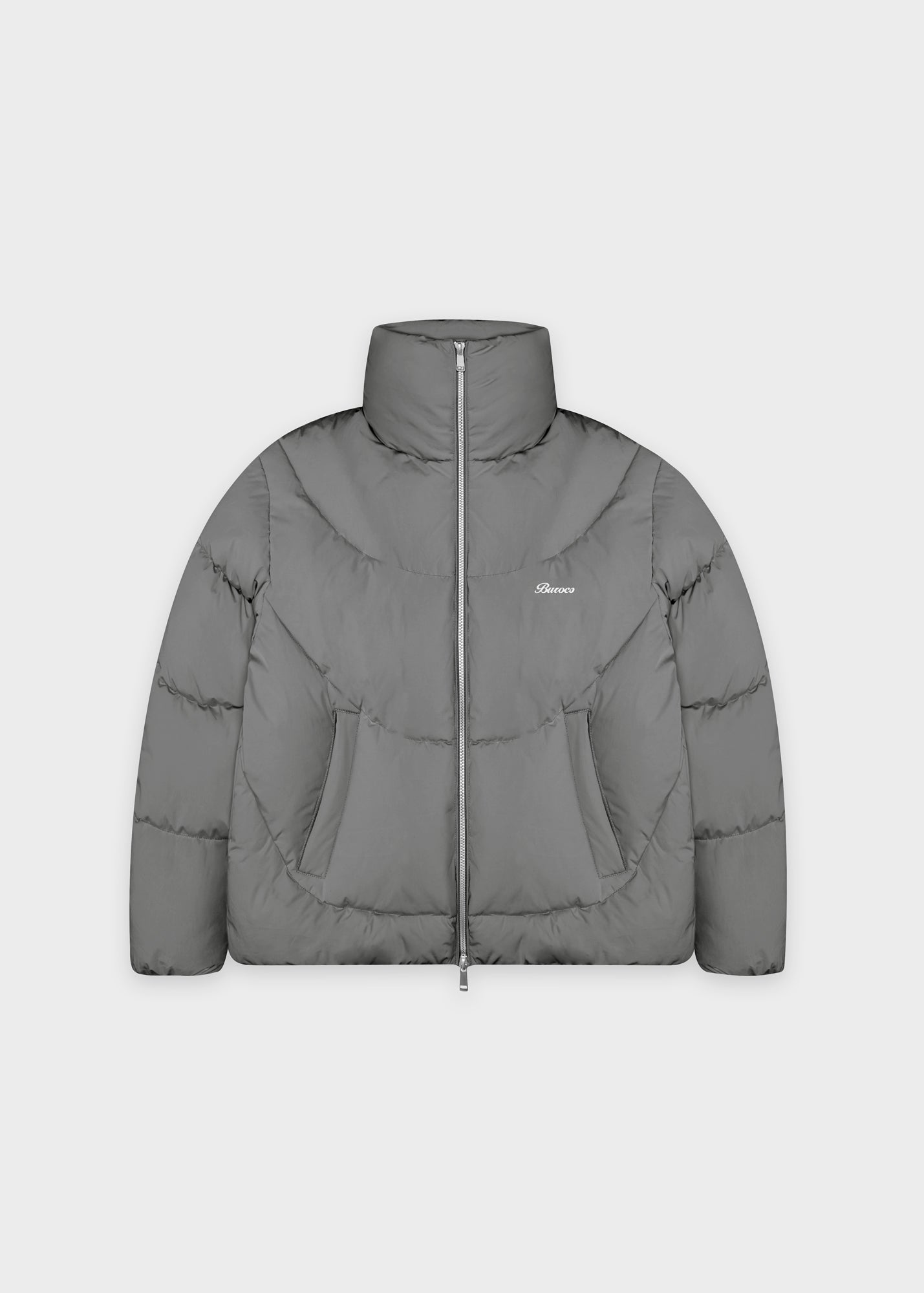 Matte Nylon Puffer Jacket