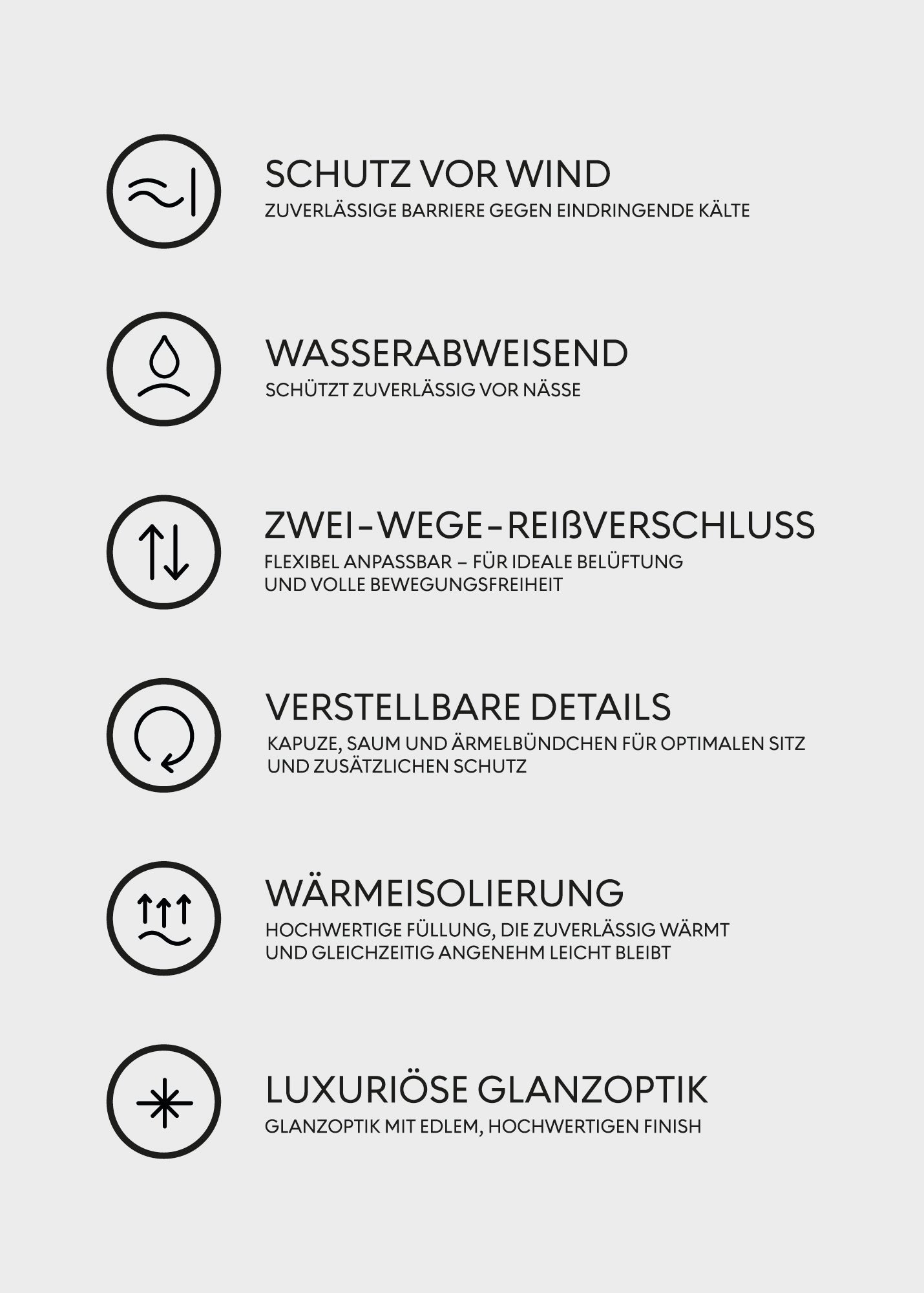 Glossy Puffer Jacket