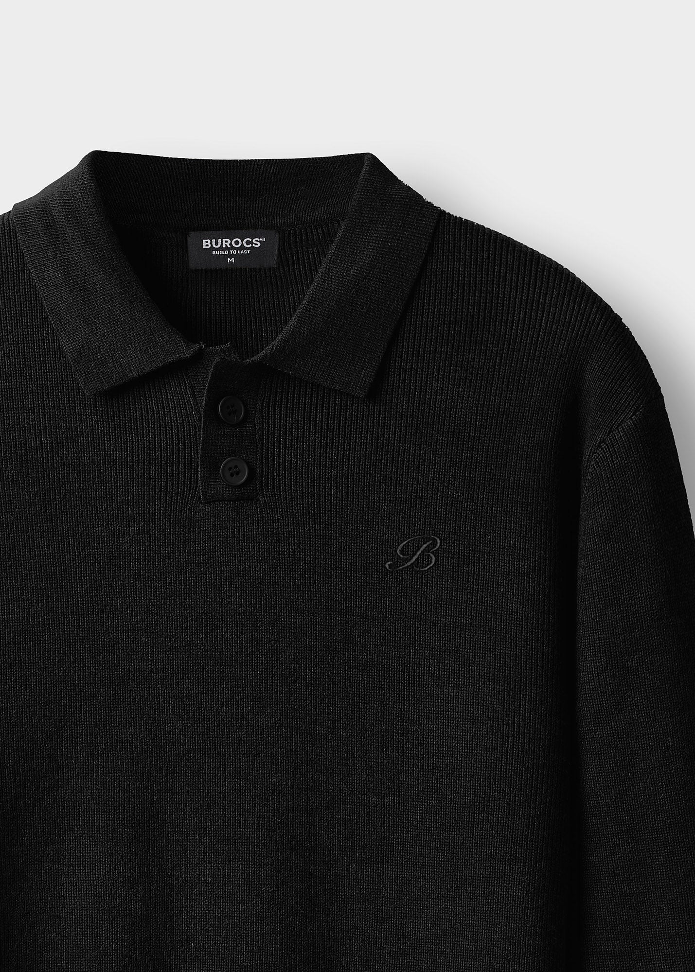 Heavy Polo Knit Sweater