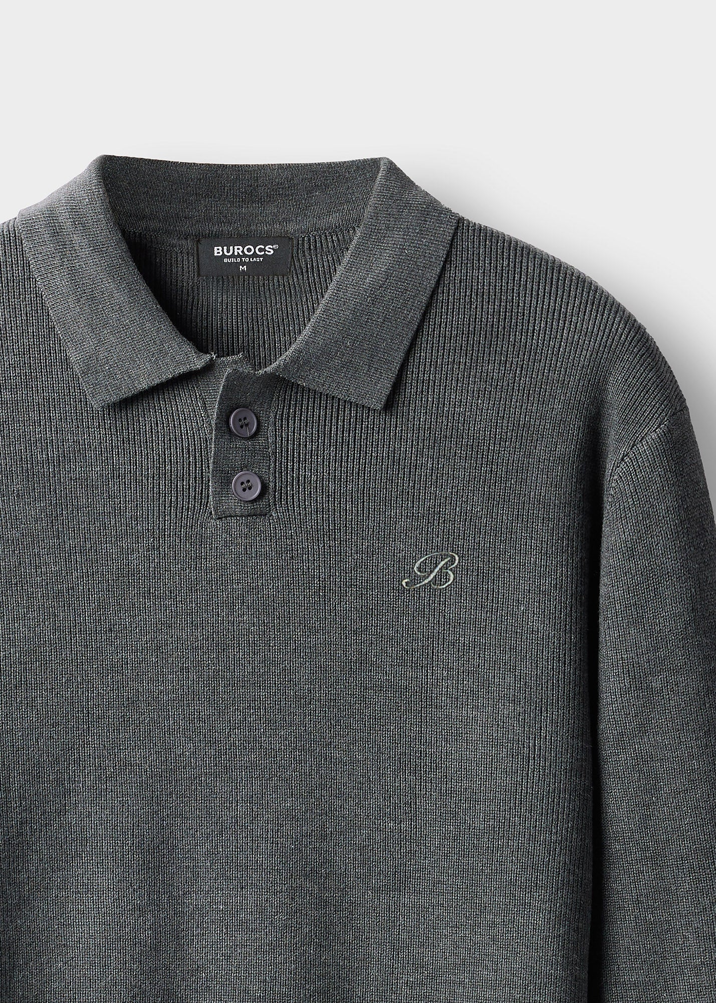 Heavy Polo Knit Sweater