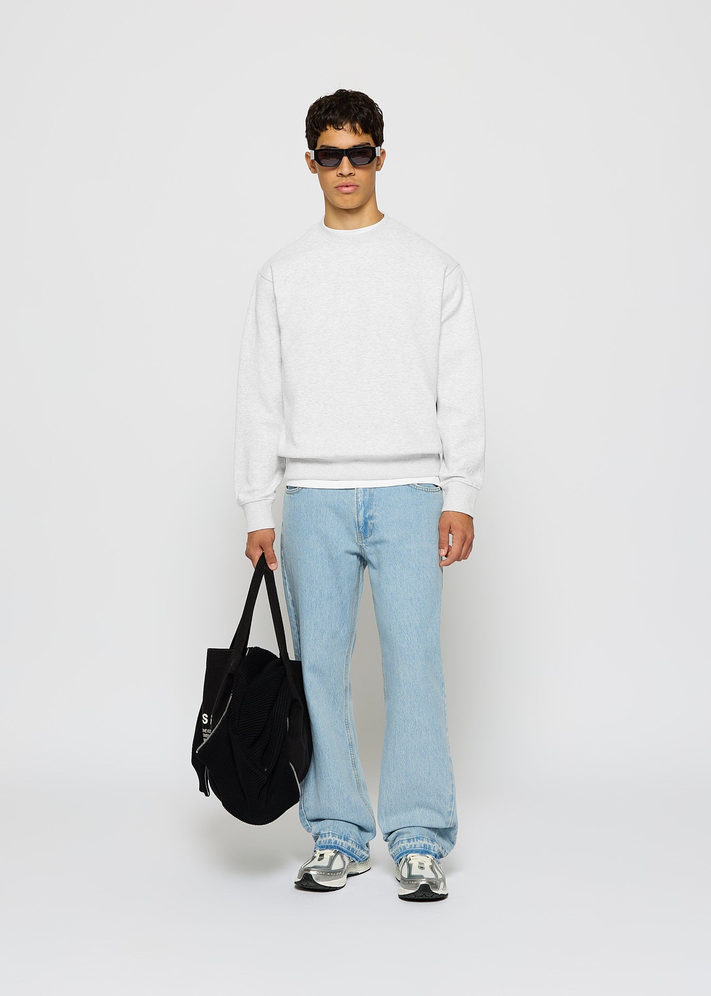 Tony Flared Open Hem Jeans