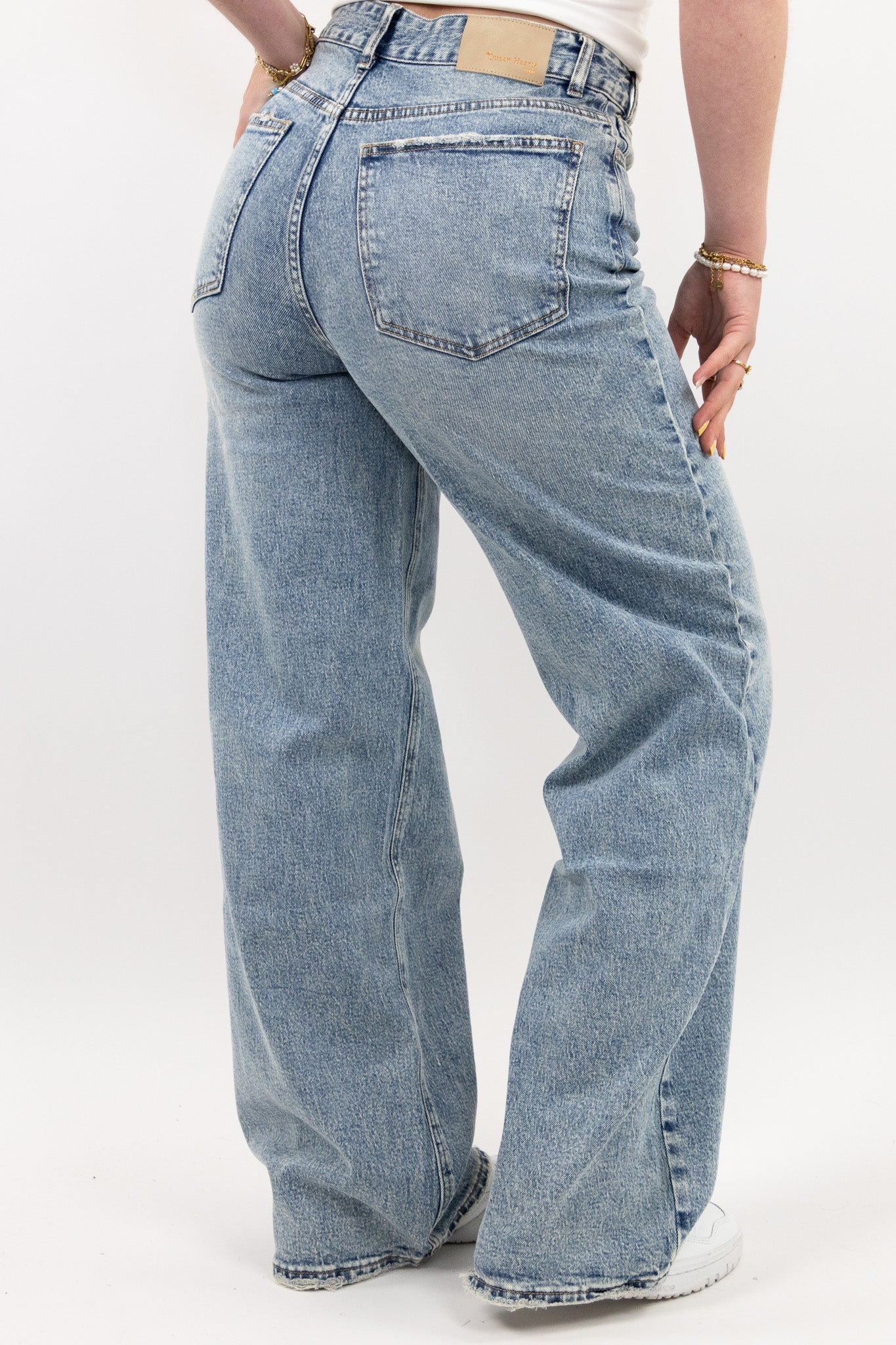 Seren wide leg jeans - stretch