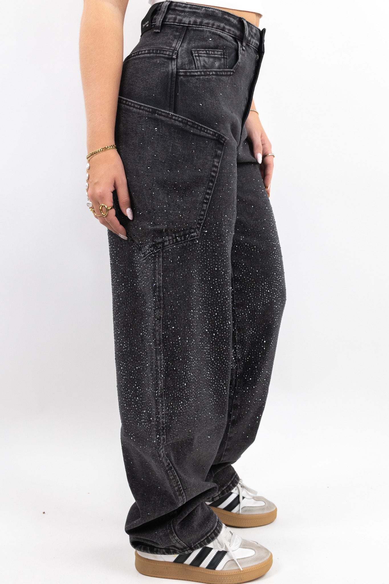 Glitter Brooklyn Balloon jeans